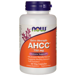 AHCC (Active Hexose Correlated Compound) is a proprietary extract produced from specially cultivated and hybridized mushrooms. Supports Healthy Natural Killer (NK) Cell Function..
